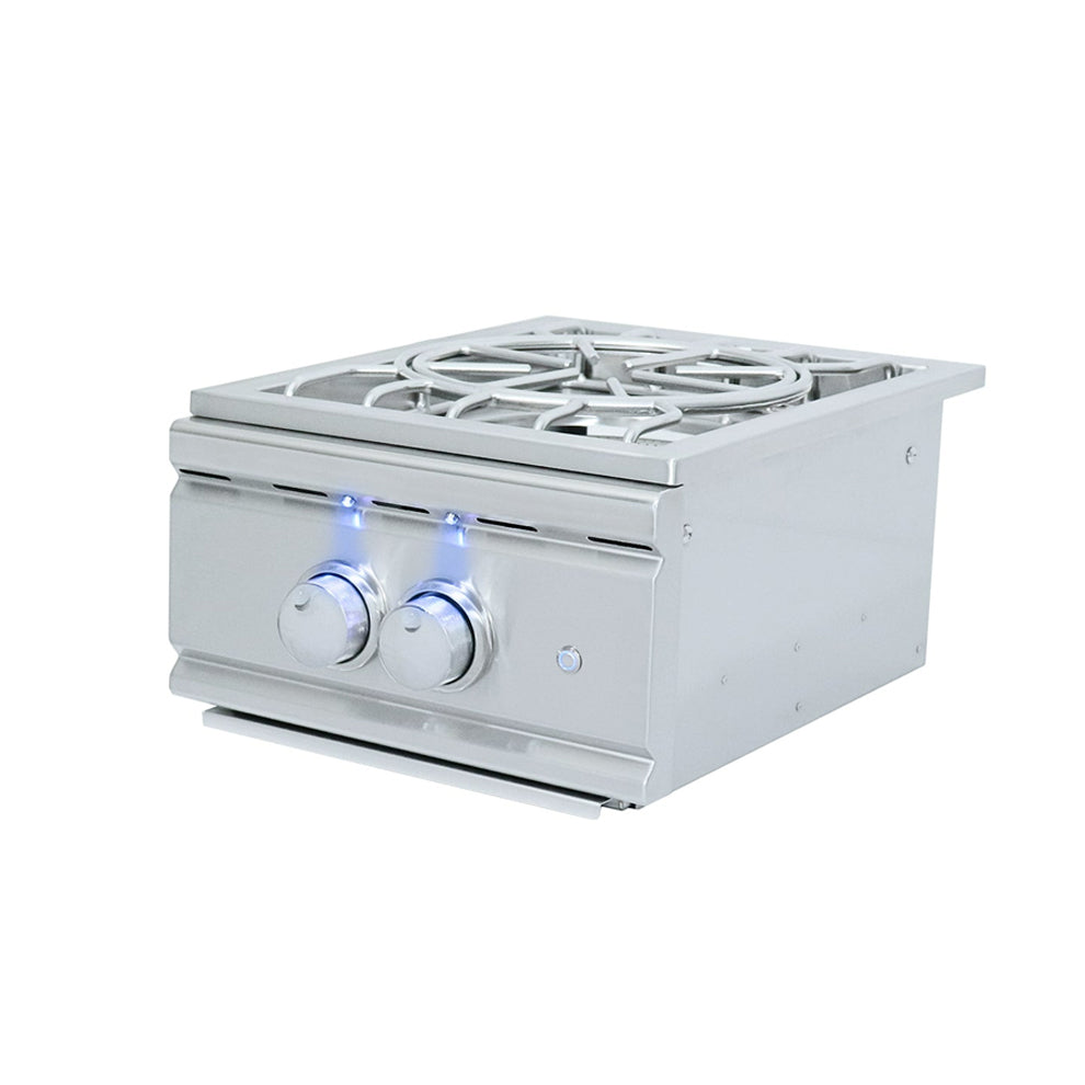 RCS - Side Burner Cutlass Pro Power Burner w/LED light - RSB3A