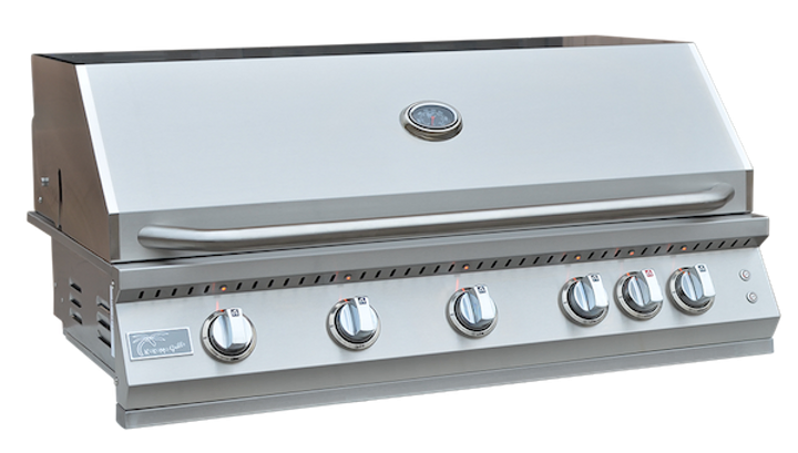Kokomo 40” Professional Built in Gas Grill (5 Burner/Back Burner) SKU: KO-BAK5BG-PRO