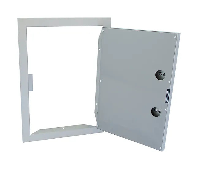 Kokomo 14x20 Reversible Stainless Steel Access Door (Vertical) SKU: KO-1420V