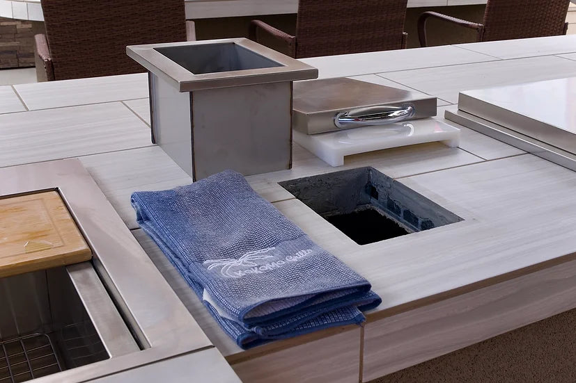 Kokomo Trash Chute and Cutting Board KO-TRSCH