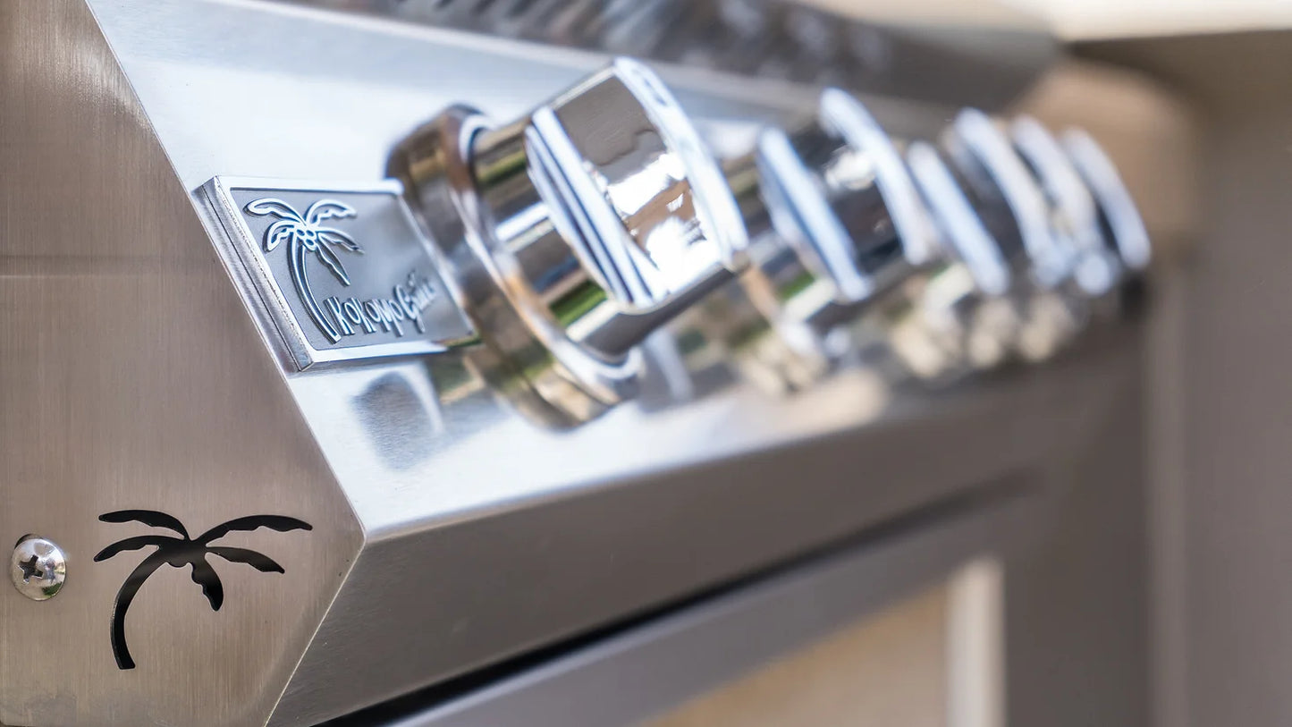 Kokomo 40” Professional Built in Gas Grill (5 Burner/Back Burner) SKU: KO-BAK5BG-PRO