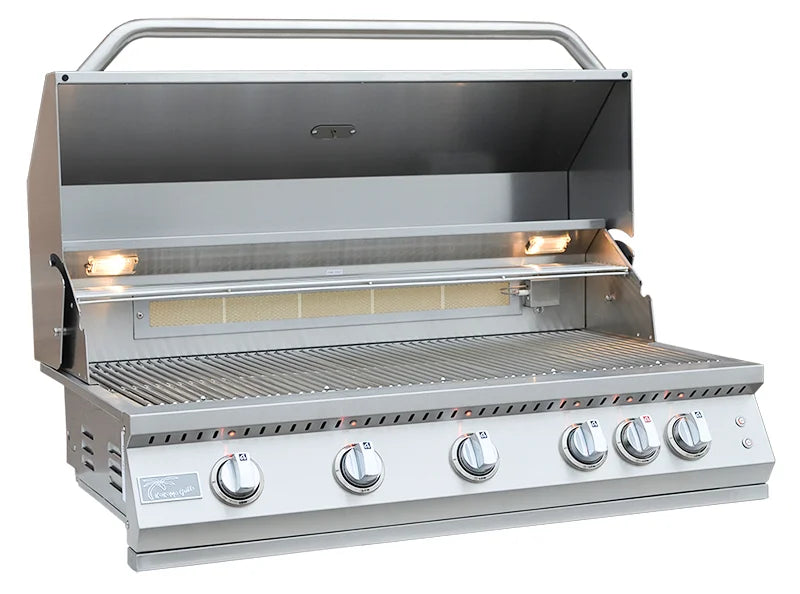 Kokomo 40” Professional Built in Gas Grill (5 Burner/Back Burner) SKU: KO-BAK5BG-PRO
