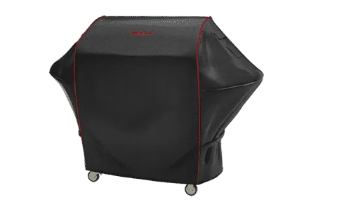 Bull - Grill Cart Cover 7 Burner Bull Premium Cover/Black Red Piping & Stitched Logo, Box