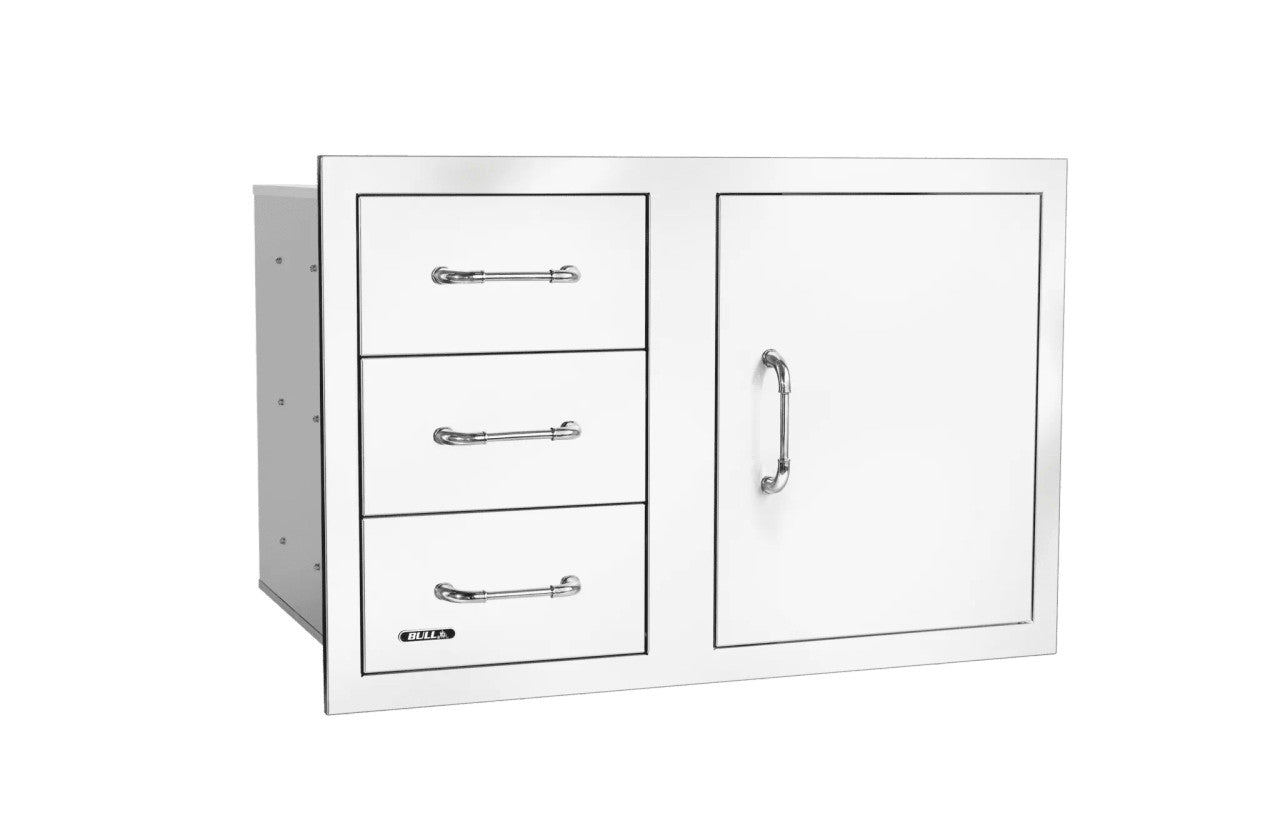 Bull - 30" 3 Drawer Door Combo W/Reveal 25900
