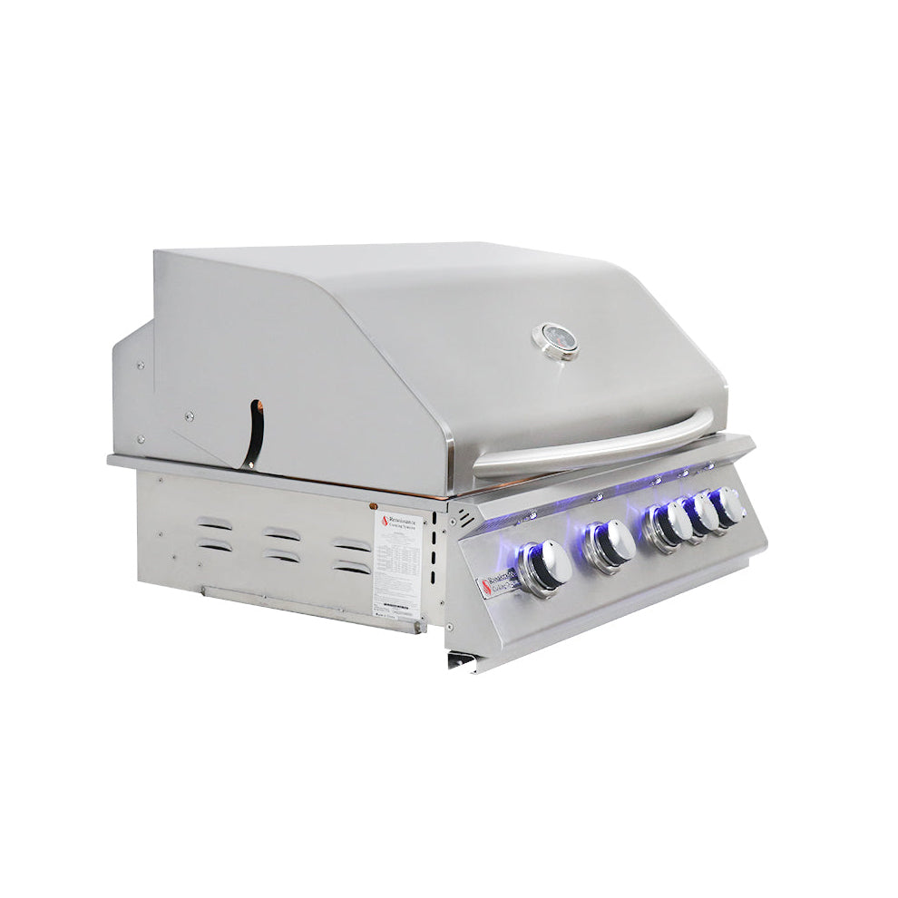 RCS - 32" Premier Built-In Grill w/ LED Lights - RJC32AL