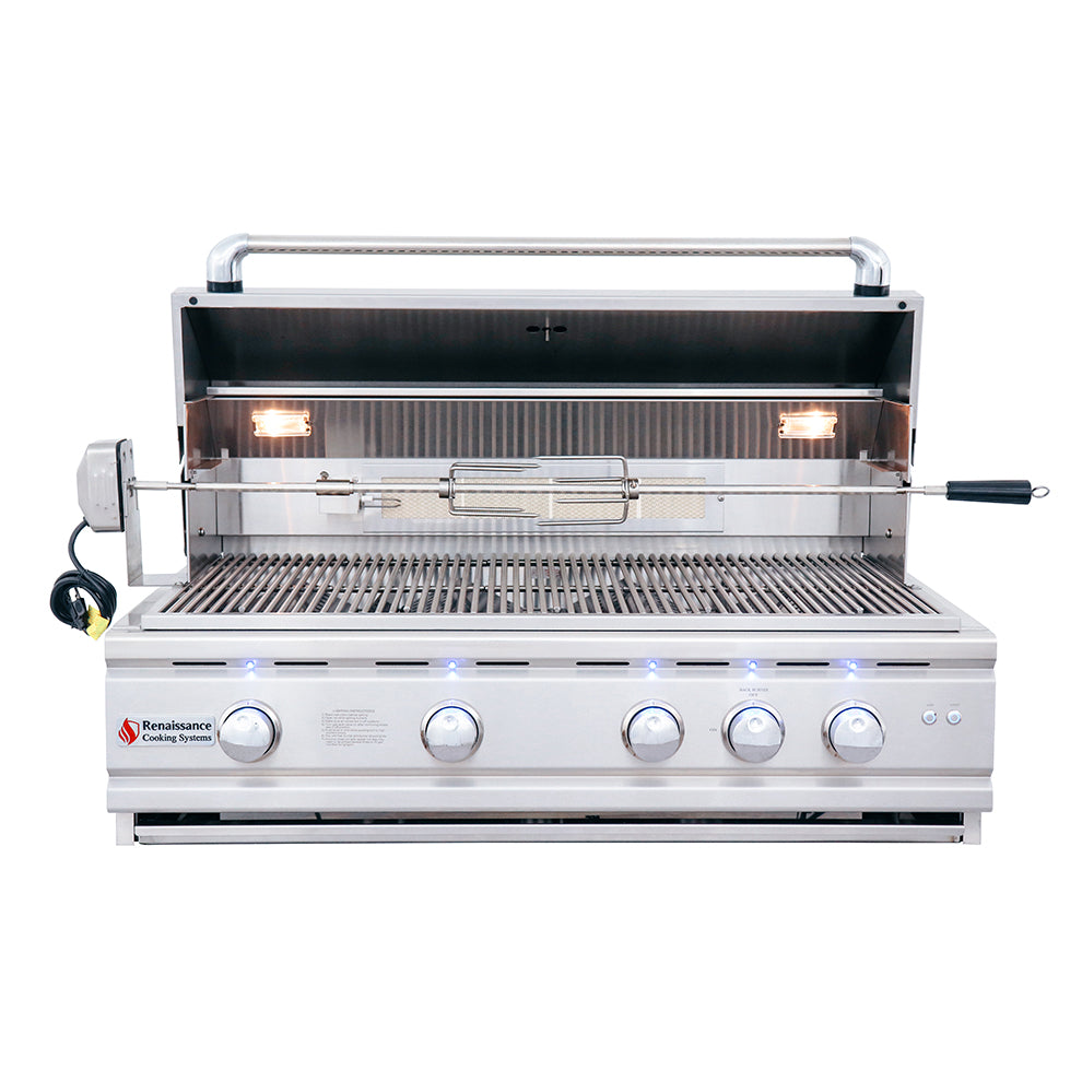 RCS - 38" Cutlass Pro Built-In Grill - RON38B