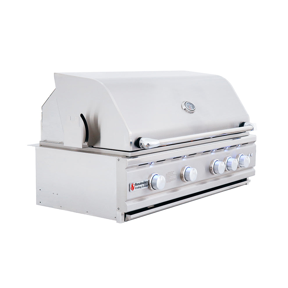 RCS - 38" Cutlass Pro Built-In Grill - RON38B