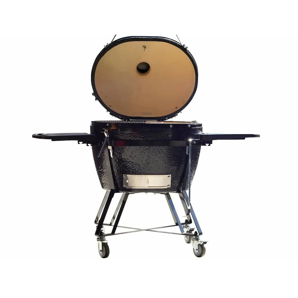 Primo Oval XX-Large 500 Charcoal Grill All-In-One Cart