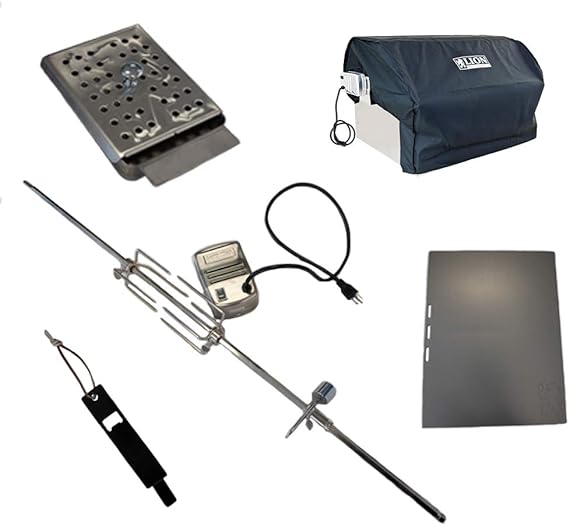 Lion Premium Grills Package 40-Inch Grill L90000 with Single Side Burner and 5 in 1 BBQ Tool Set - Package Deal