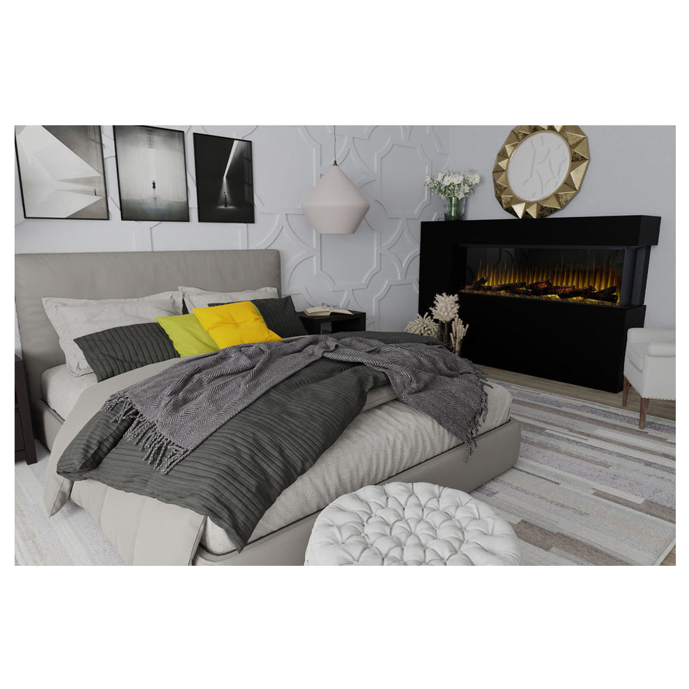 Dimplex Ignite Ultra 60-Inch Smart Linear Multi-Side View Built-In Electric Fireplace - ULT60