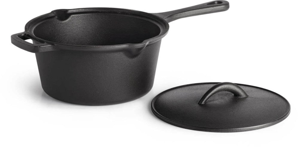 Napoleon - Cast Iron Sauce Pan with Lid