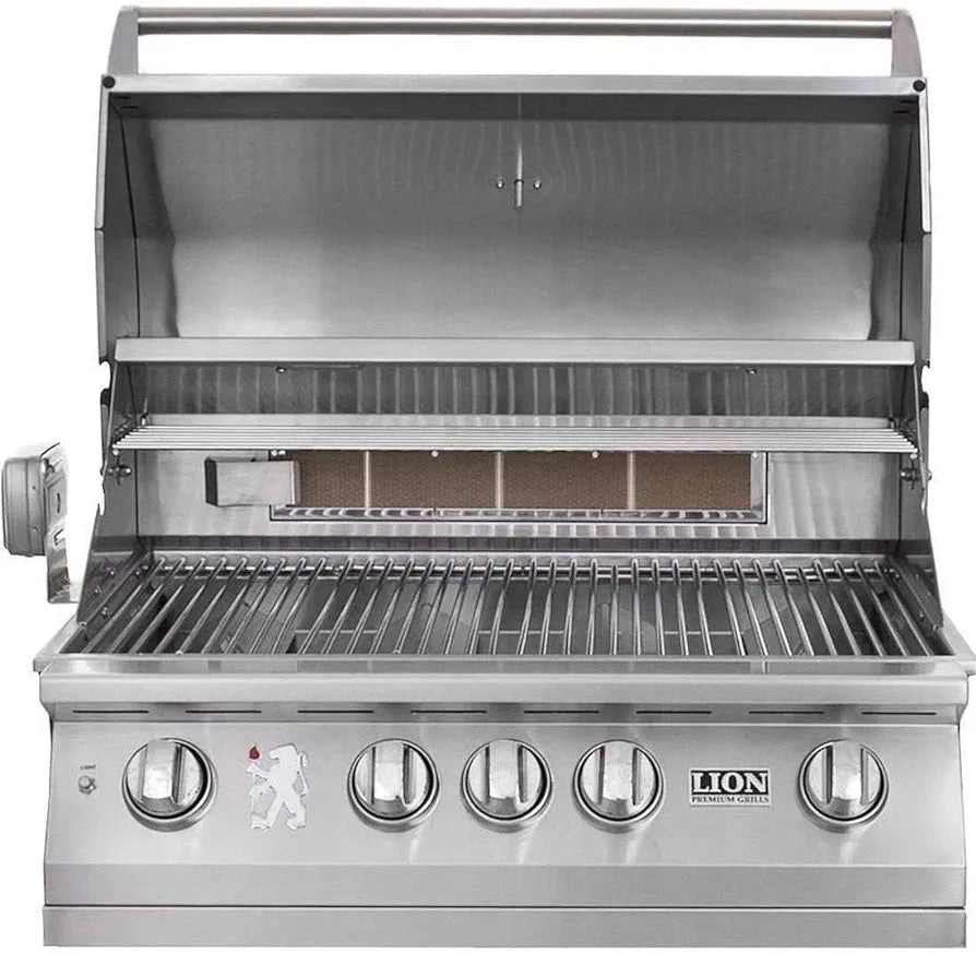 Lion 75000 32-Inch 4-Burner  Stainless Steel Built-In Grill