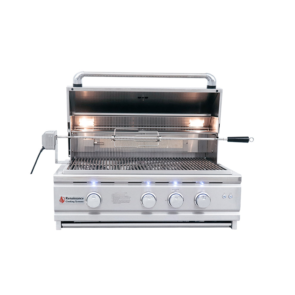 RCS - 30" Cutlass Pro Freestanding Grill - RON30B CK