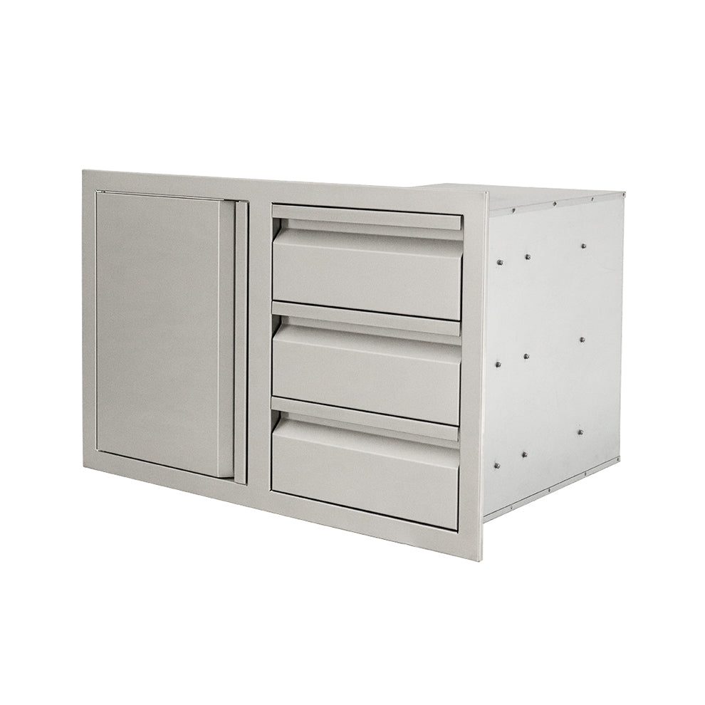 RCS - Drawers - Triple w/ Single Door - VDC2SC
