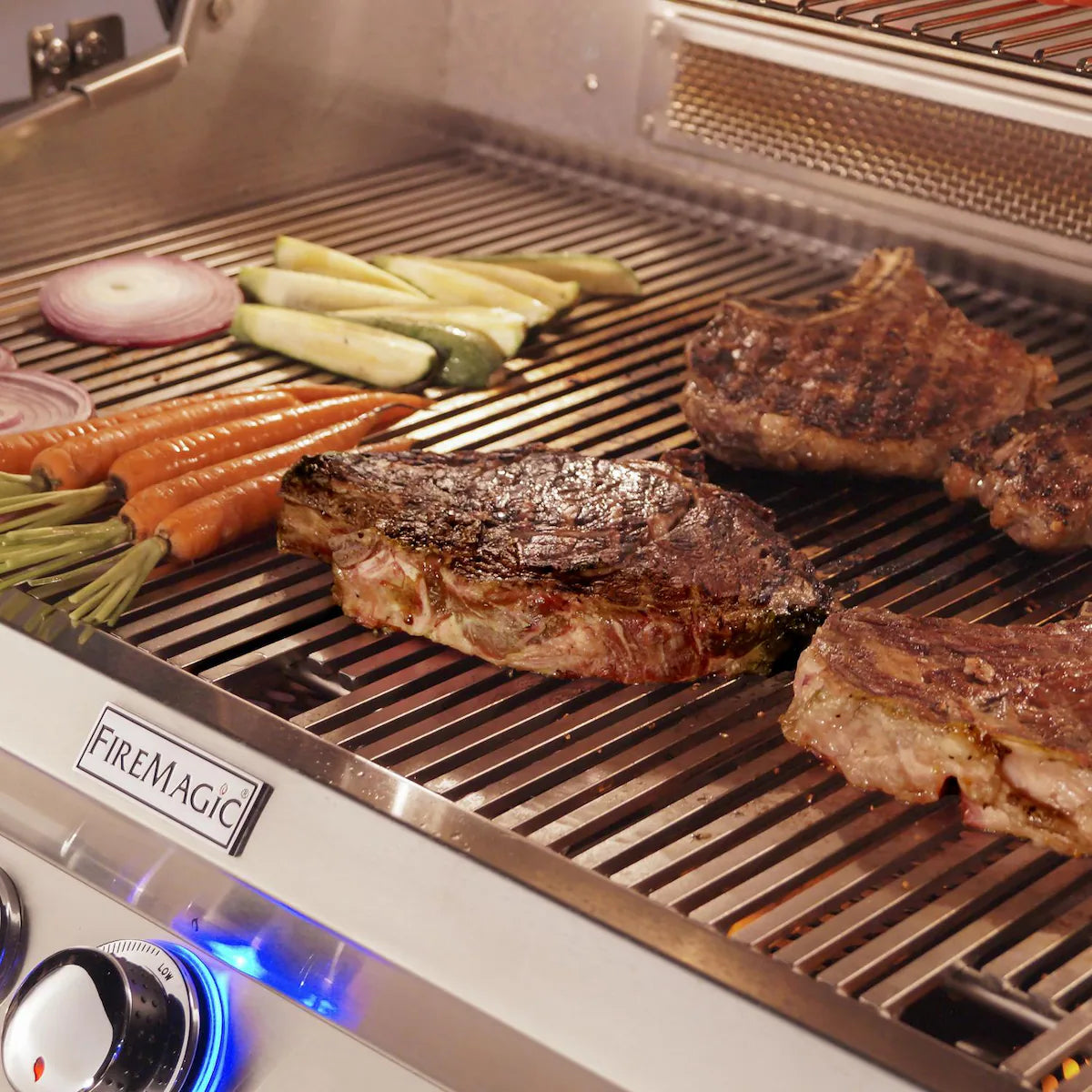 Fire Magic Aurora A430I 24-Inch Built-In Propane Gas Grill With Analog Thermometer