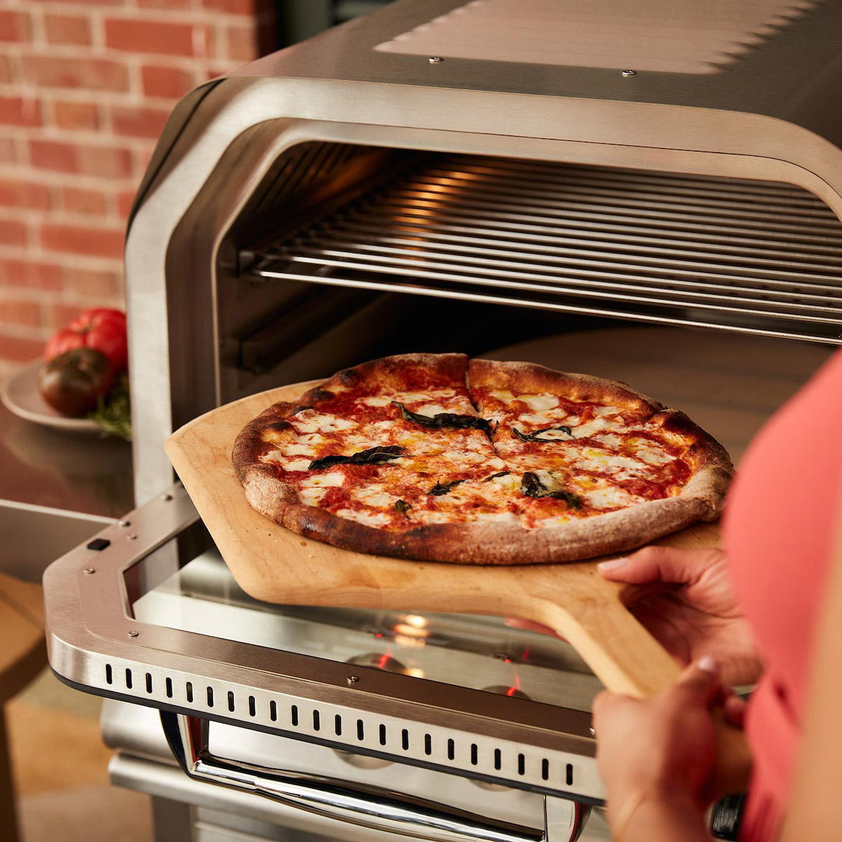Blaze - 26-in Built-In Propane Outdoor Oven w/ Bluetooth Probes & Rotisserie - BLZ-LTE3OVN