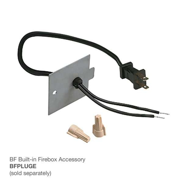 Dimplex Plug Kit for BF33/39/45 Fireboxes - BFPLUGE