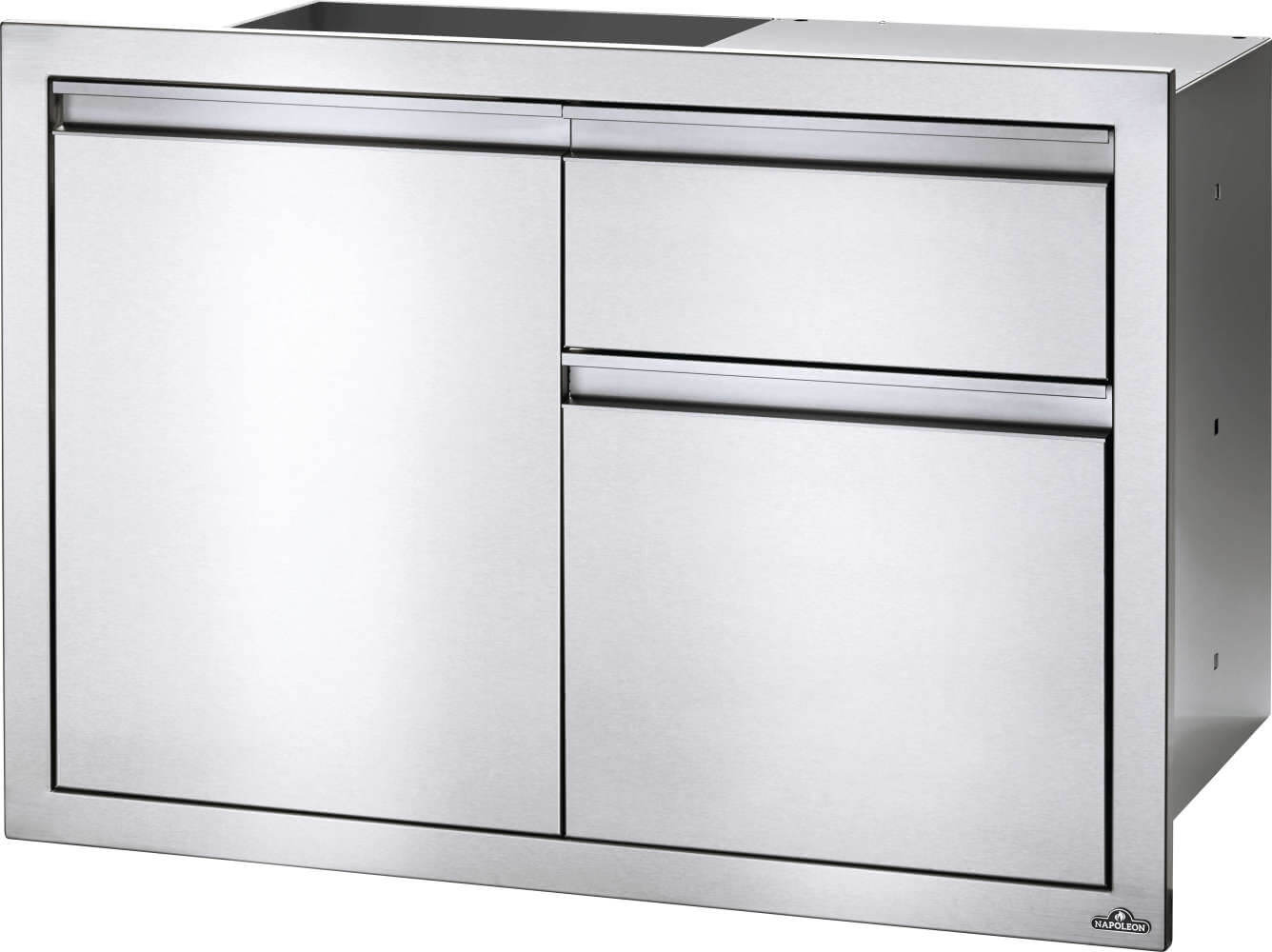 Napoleon 36 x 24 inch Single Door & Waste Bin Drawer