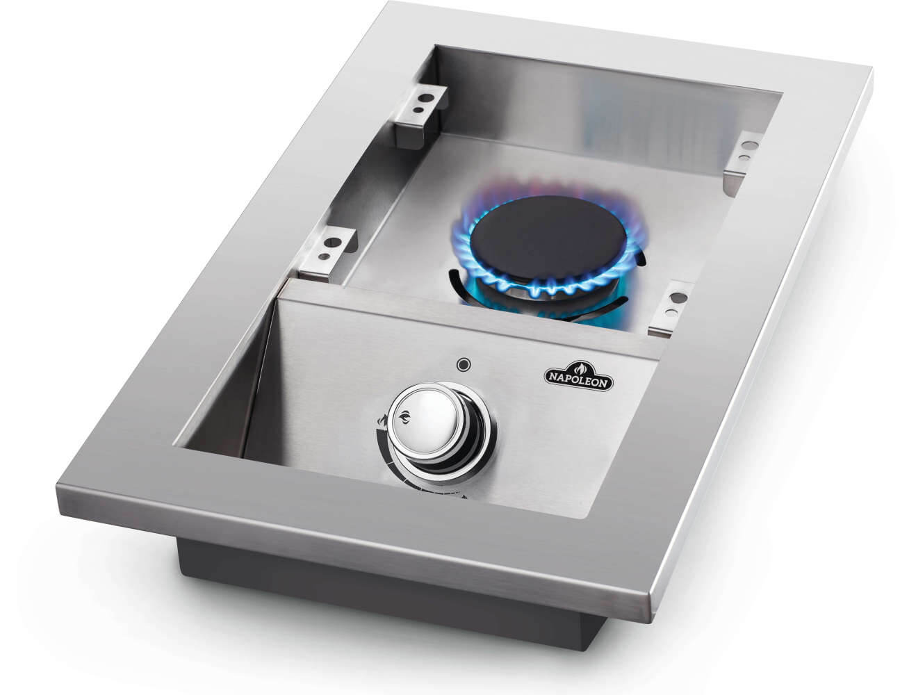 Napoleon Built-in 500 Series Single Range Top Burner with Stainless Steel Cover