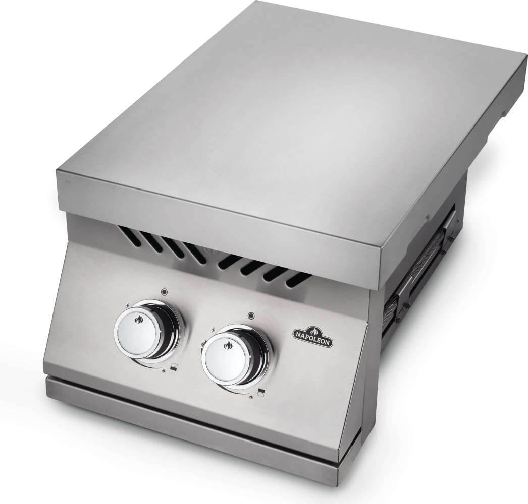 Napoleon Built-in 500 Series Inline Dual Range Top Burner with Stainless Steel Cover