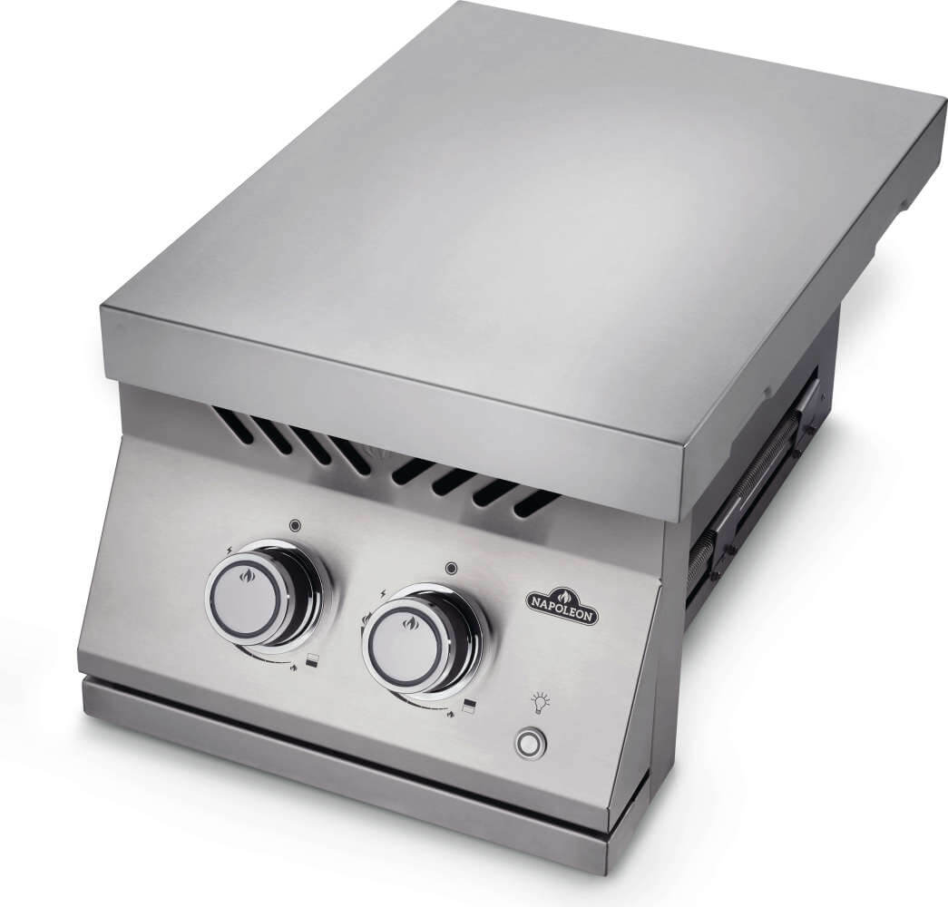 Napoleon Built-in 700 Series Inline Dual Range Top Burner with Stainless Steel Cover