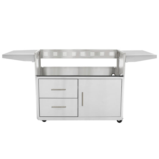 3 Burner Professional Cart Only with Soft Close Doors BLZ-3PRO-CART-LTSC