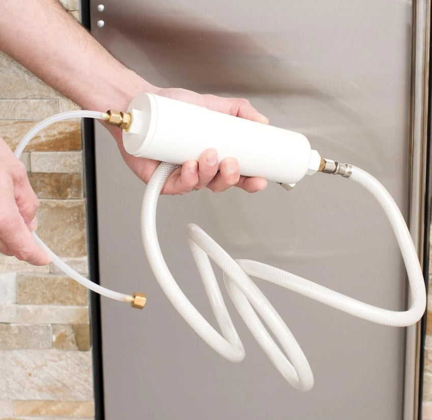 Blaze 50 Lb. 15-Inch Outdoor Rated Ice Maker w/ Gravity Drain - BLZ-ICEMKR-50GR