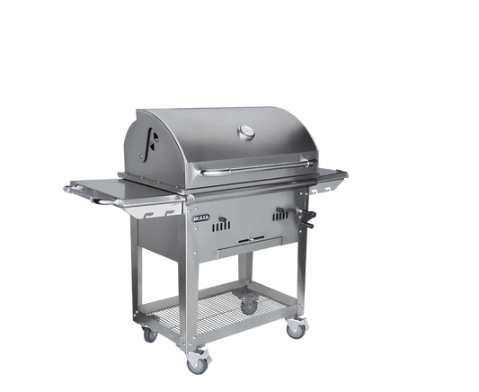 Bull BBQ Premium Bison 30-Inch Freestanding Stainless Steel Charcoal Grill