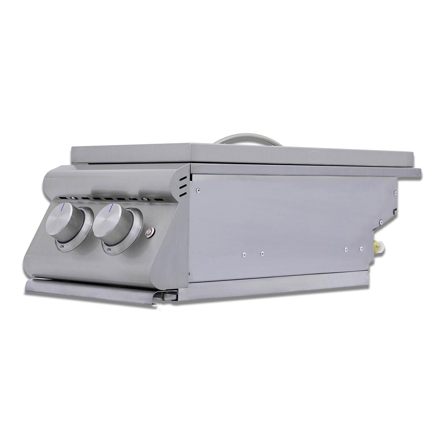 Blaze Premium LTE+ Stainless Steel Double Side Burner W/ Lid - BLZ-SB2-LTE3
