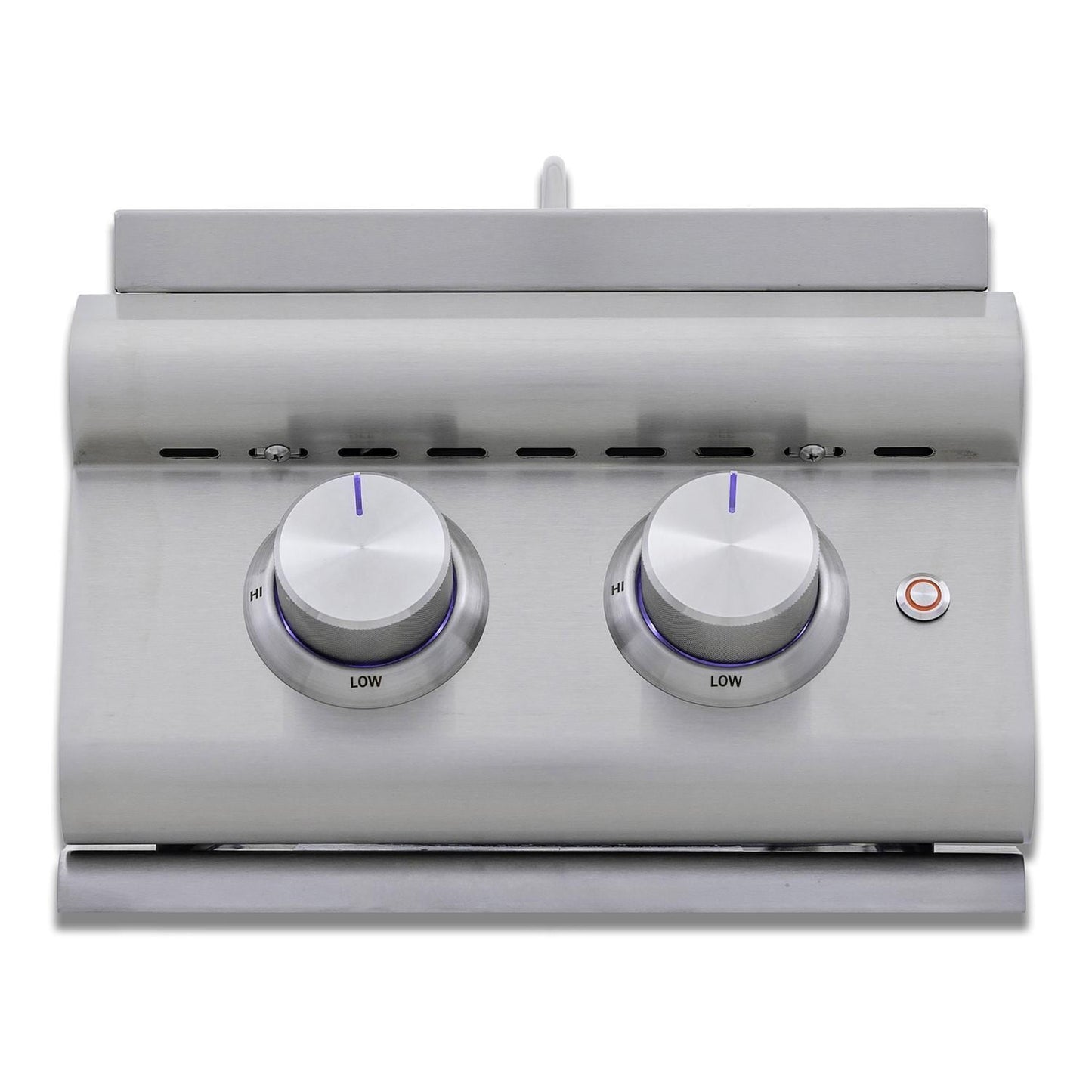 Blaze Premium LTE+ Stainless Steel Double Side Burner W/ Lid - BLZ-SB2-LTE3