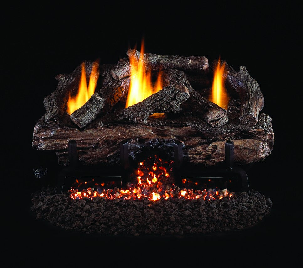 Peterson - CHARRED AGED SPLIT 24" VF LOGS ONLY