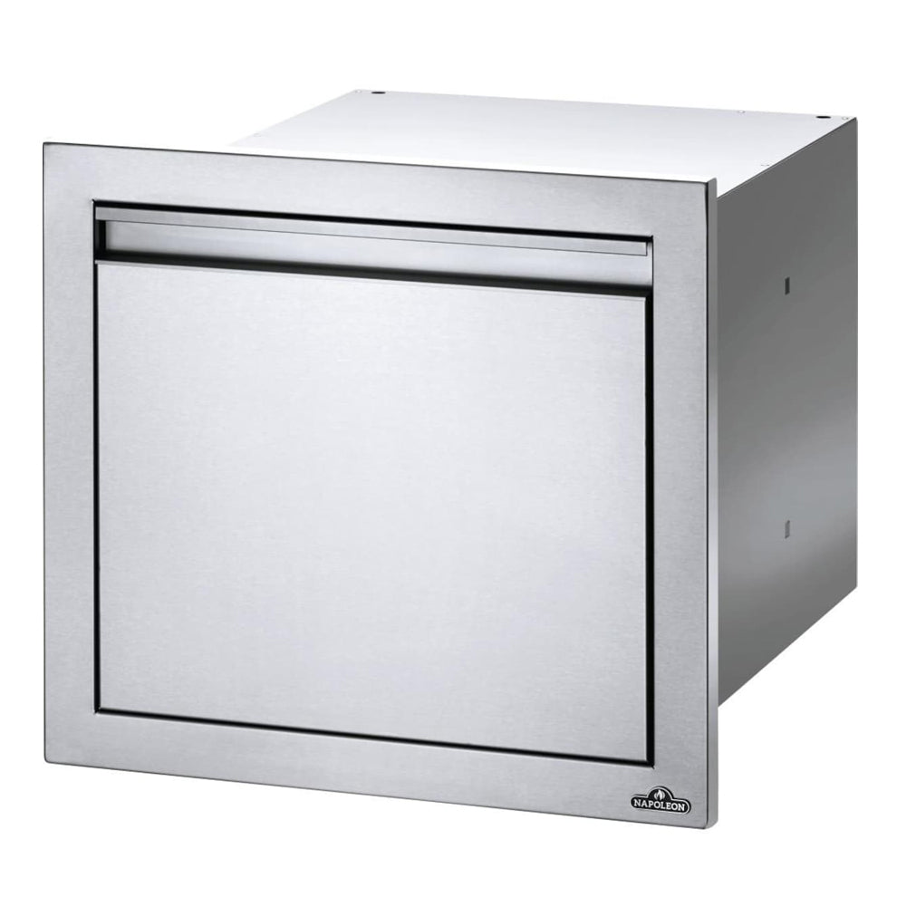 Napoleon 18-Inch Stainless Steel Large Single Drawer - BI-1816-1DR
