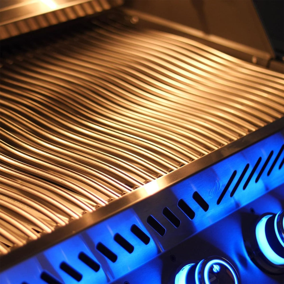 Napoleon Prestige PRO 665 Built-in Grill with Infrared Rear Burner and Rotisserie Kit - BIPRO665RBNSS-3