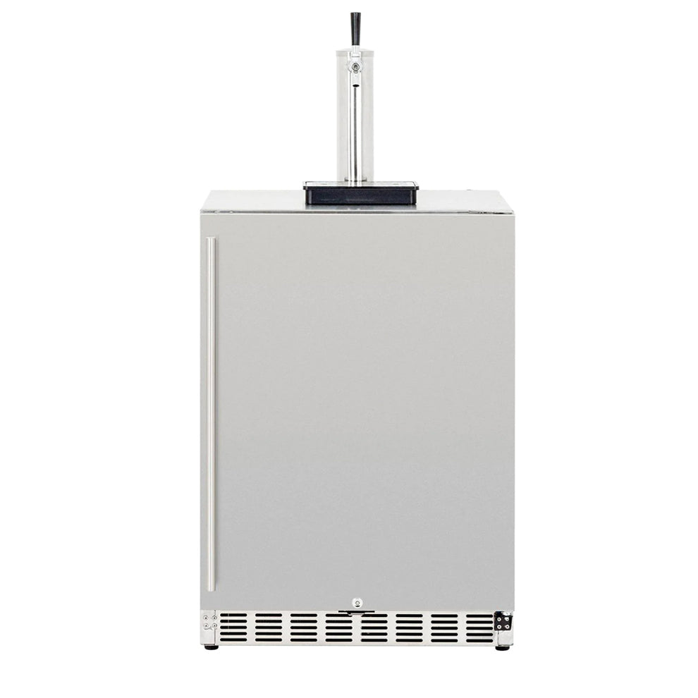 Summerset – 24″ 6.6c Deluxe Outdoor Rated Kegerator Single Tower