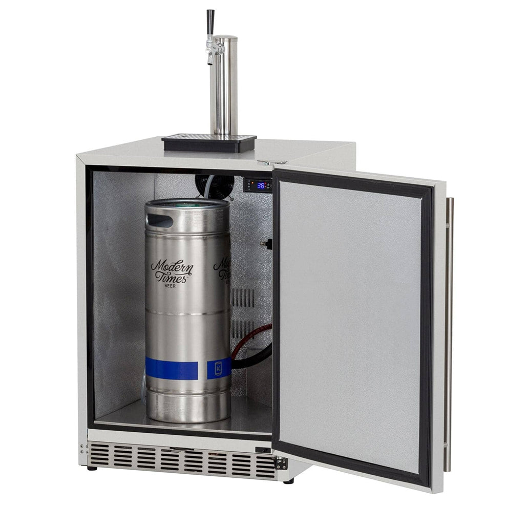Summerset – 24″ 6.6c Deluxe Outdoor Rated Kegerator Single Tower