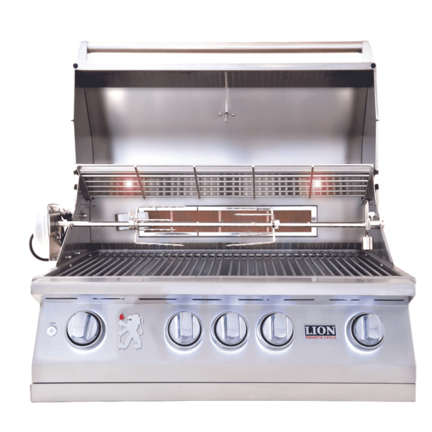 Lion 75000 32-Inch 4-Burner Stainless Steel Built-In Grill