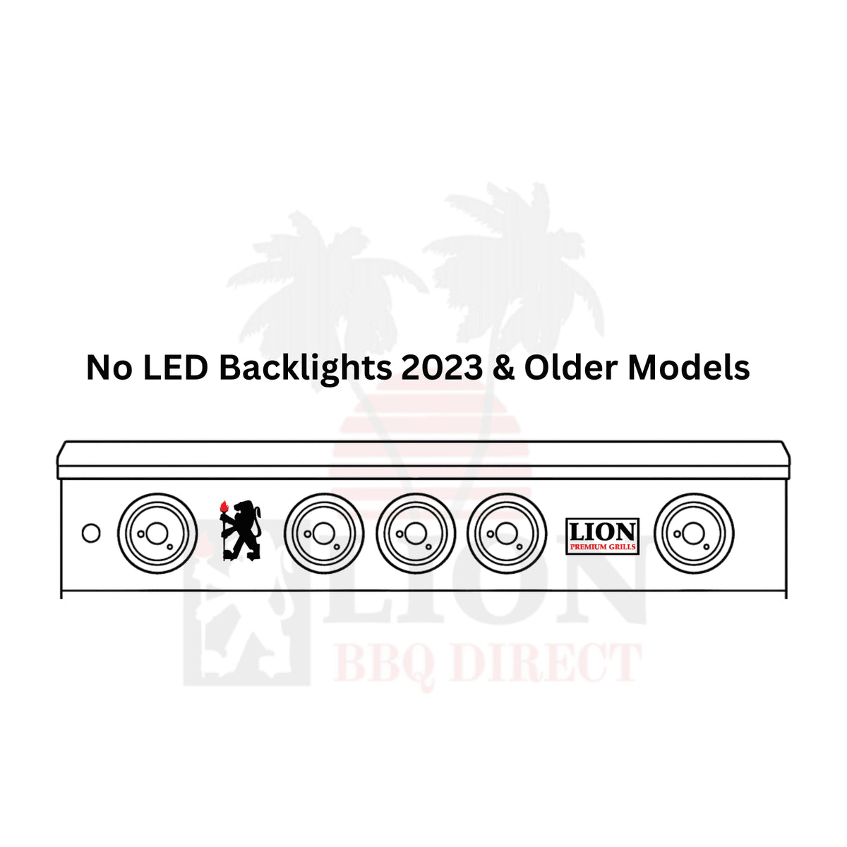 Lion Premium Grills L75000 Control Panel w/ Logos – 345732