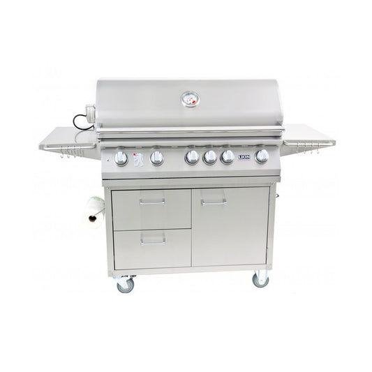 Lion Premium Grills L-90000 Stainless Steel Cart Only