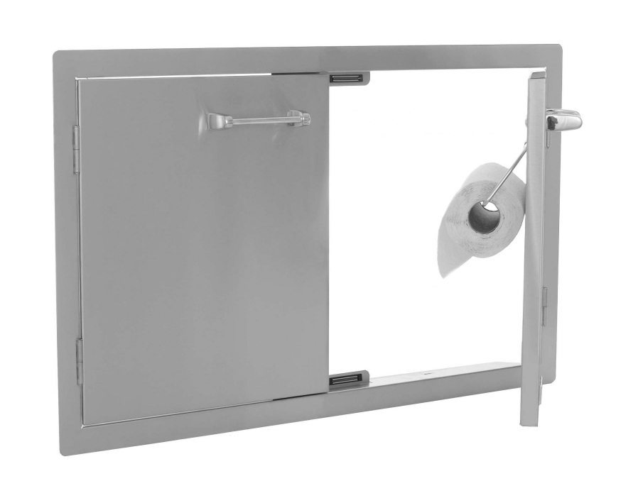 Lion Double Door w/ Towel Rack