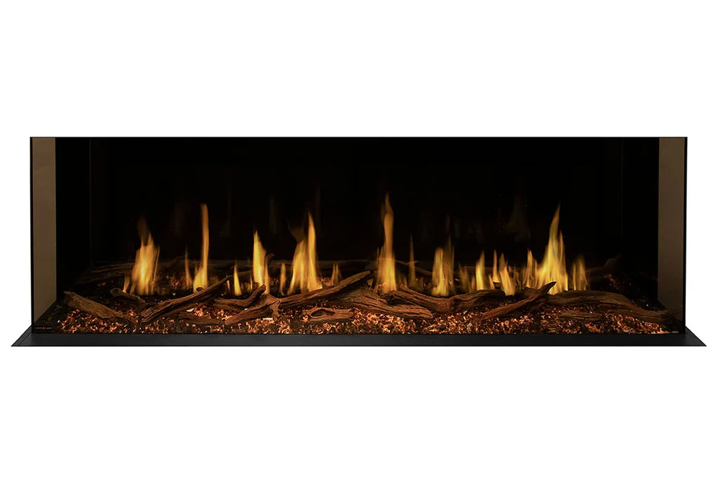 Modern Flames Orion Multi 120" Heliovision Virtual Multi-Side View Built-In Electric Fireplace