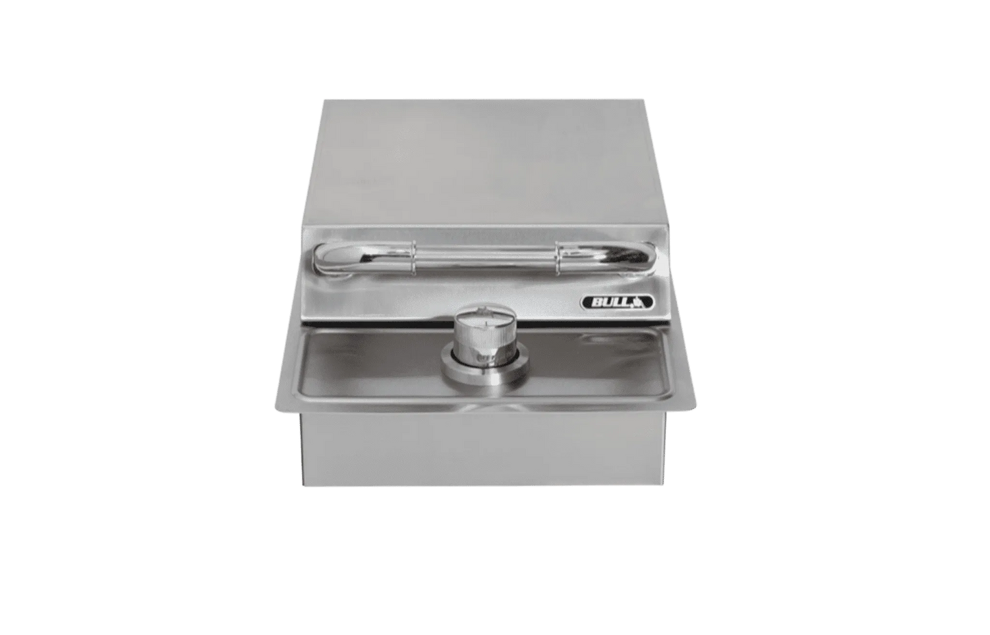 Bull Drop-In Single Side Burner W/ Stainless Steel Lid - SKU: 60008 (LP) / 60009 (NG)