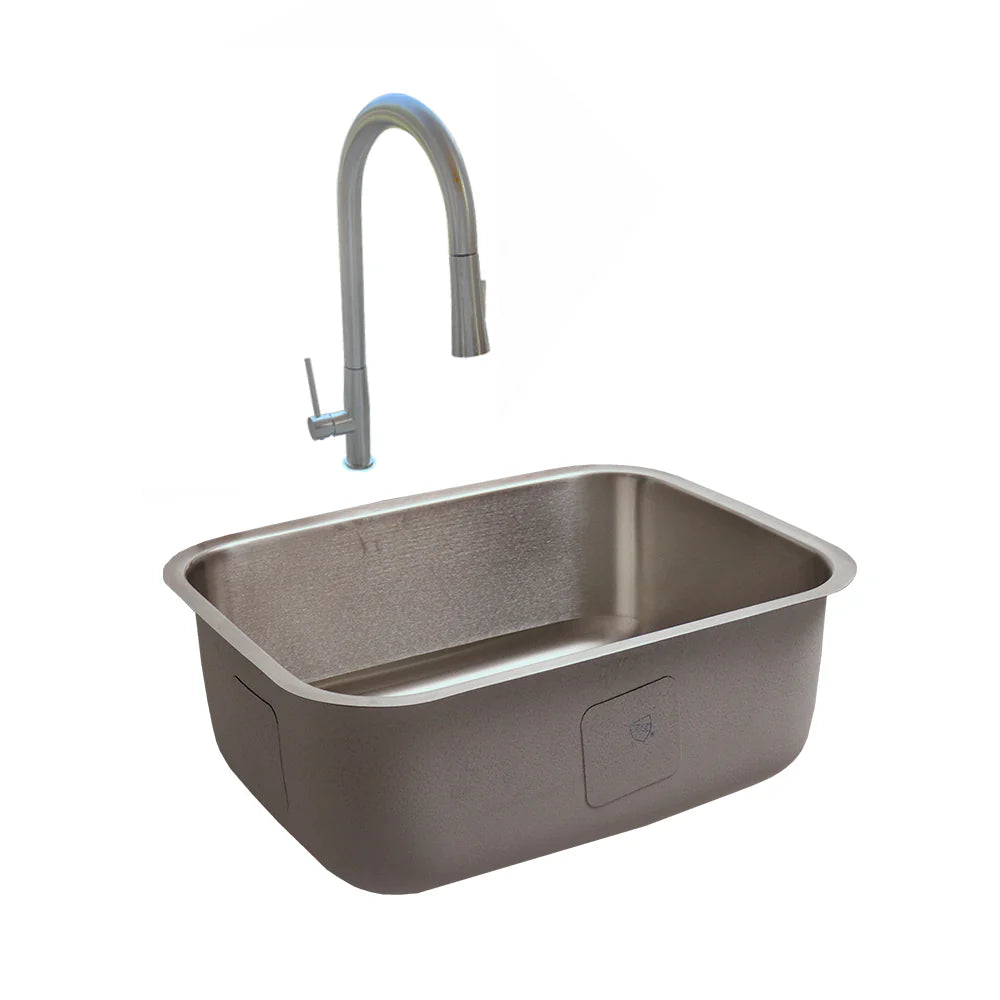 RCS Stainless Undermount Sink - RSNK2 21" x 18"