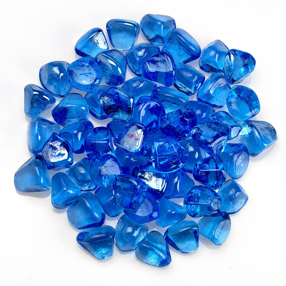 American Fire Glass - SOON NLA-----Miidnight Blue Luster, 10 lb. Jar Zircon Luster