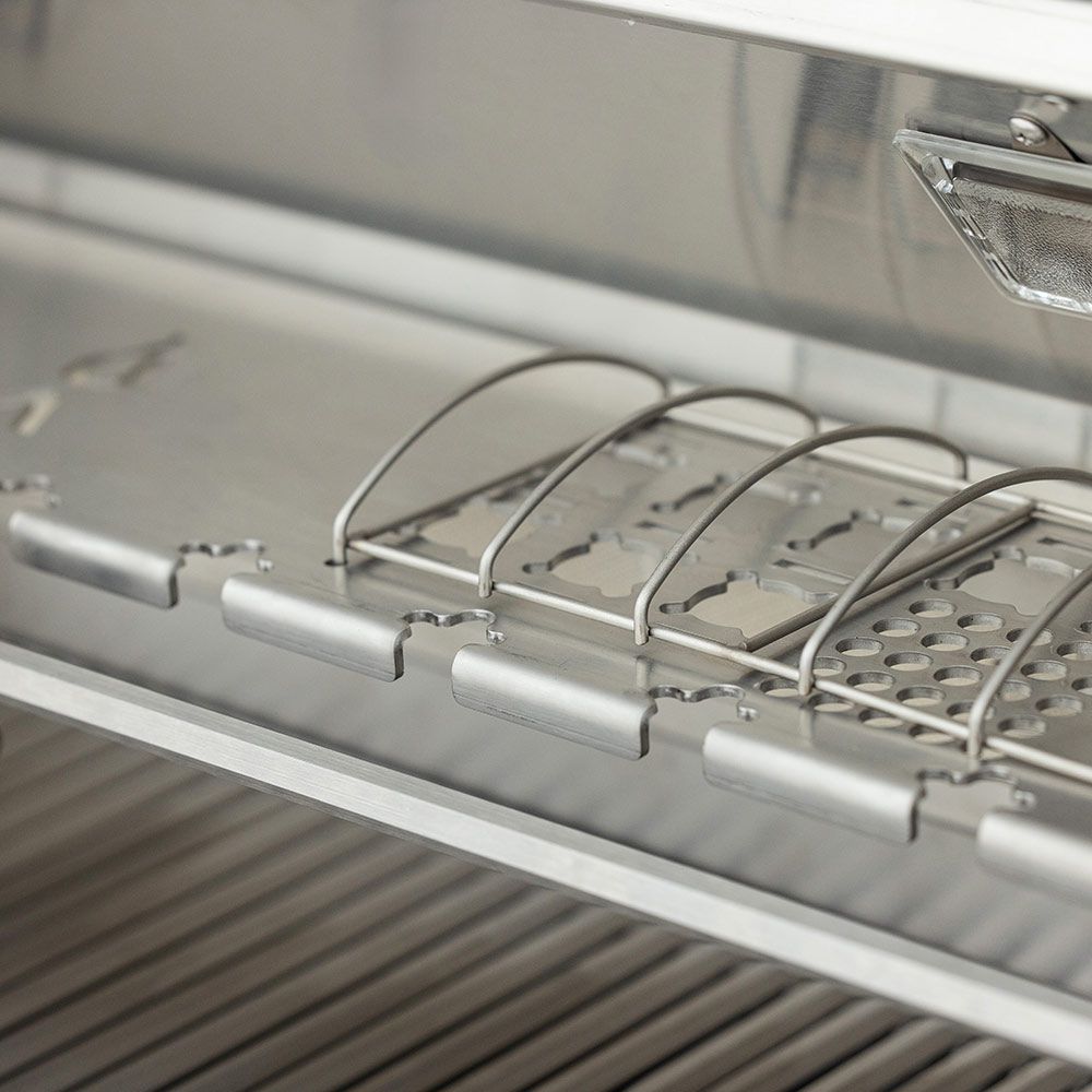 Blaze LTE PRO 40-Inch 5-Burner Built-in Natural Gas Grill w/ Digital Temperature Screen & Rear Infrared Burner - BLZ-5LTEPRO
