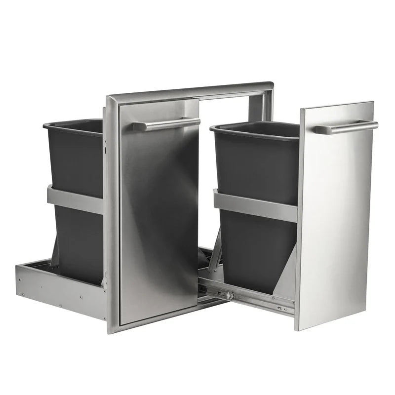 Coyote 26" Pull Out Trash and Recycle Bin