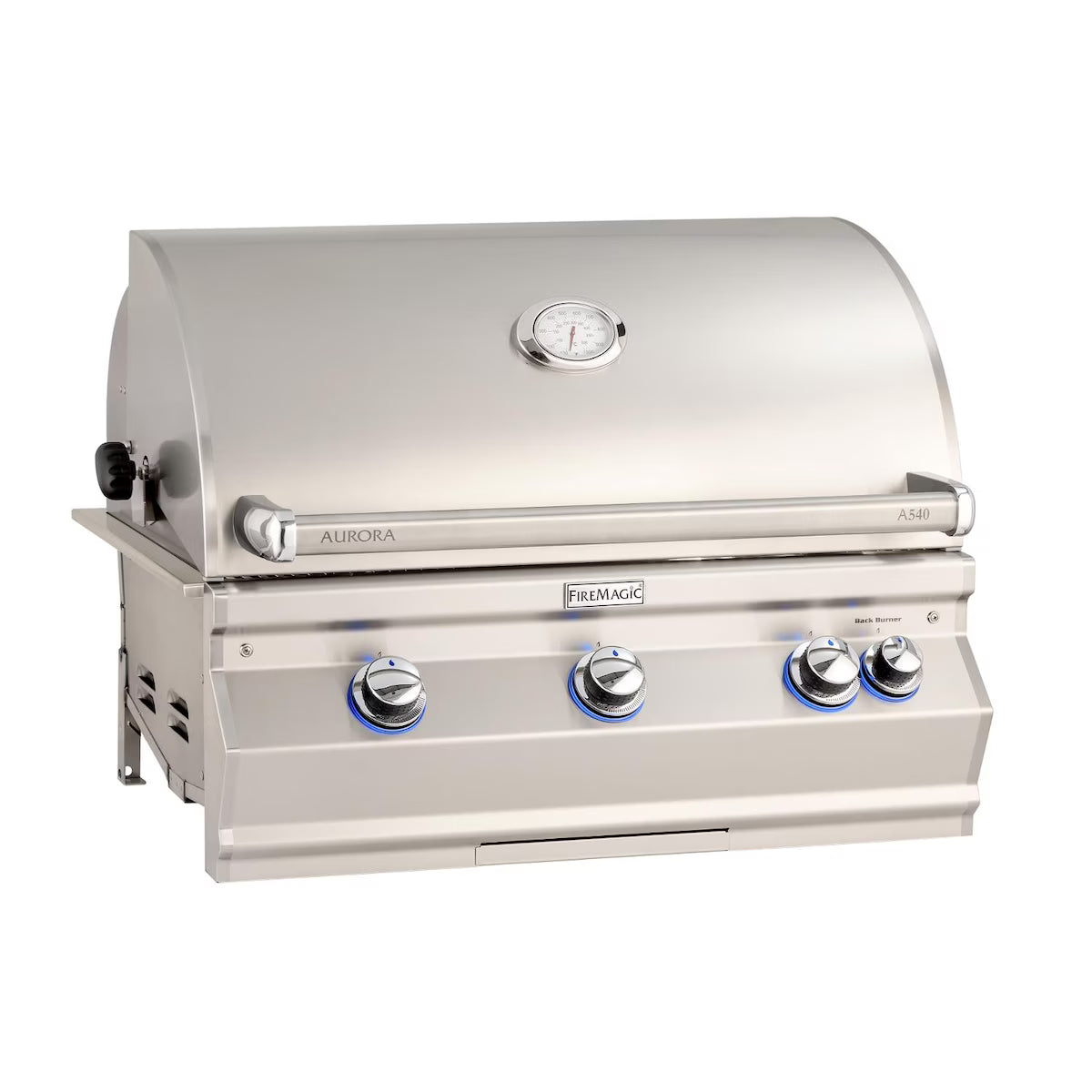 Fire Magic Aurora A540I 30-Inch Built-In Natural Gas Grill With Analog Thermometer
