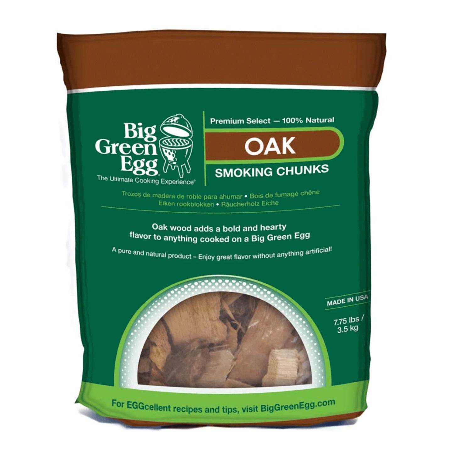 Premium Kiln Dried Oak Wood Smoking Chunks (9 L/549 cu in) 127389