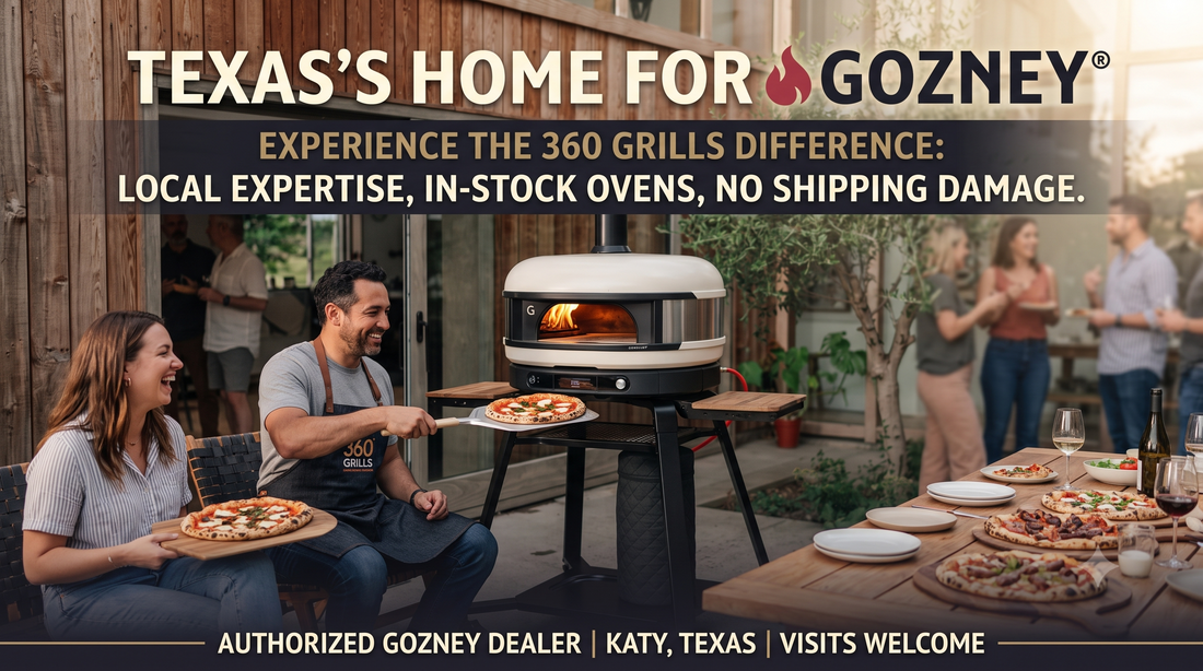 Why Texas Backyard Chefs Buy Their Gozney Pizza Ovens at 360 Grills