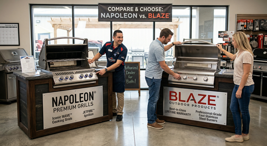 Napoleon vs. Blaze: Which Premium Grill is Right for You?