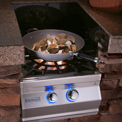 Fire Magic Aurora Built-In Propane/Natural Gas Power Burner W/ Stainless Steel Grid
